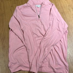 Holderness and Bourne quarter zip. Size medium. Color pink.